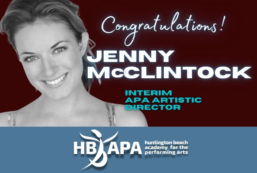 JENNY McCLINTOCK APA Artistic Director