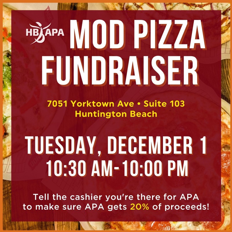 APA’s MOD Pizza Fundraiser HBAPA