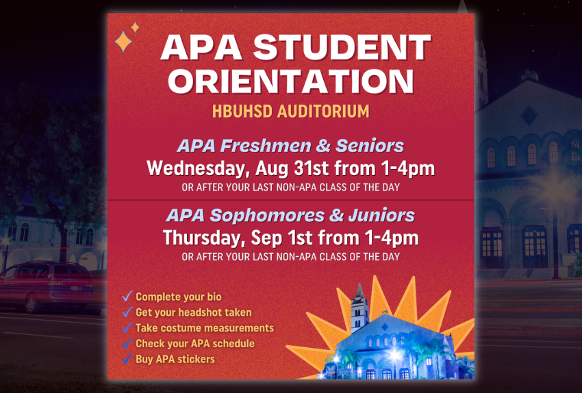 APA Student Orientation