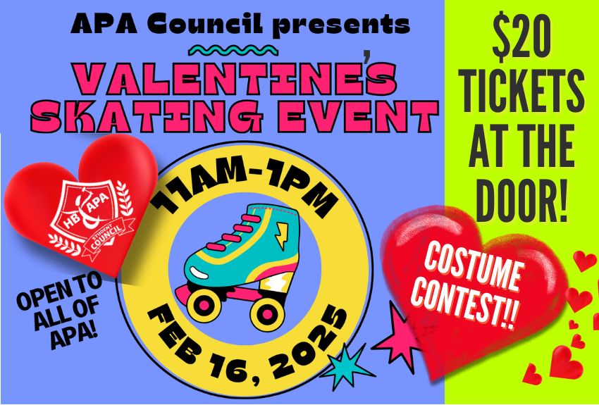 APA Student Valentine’s Skating Event