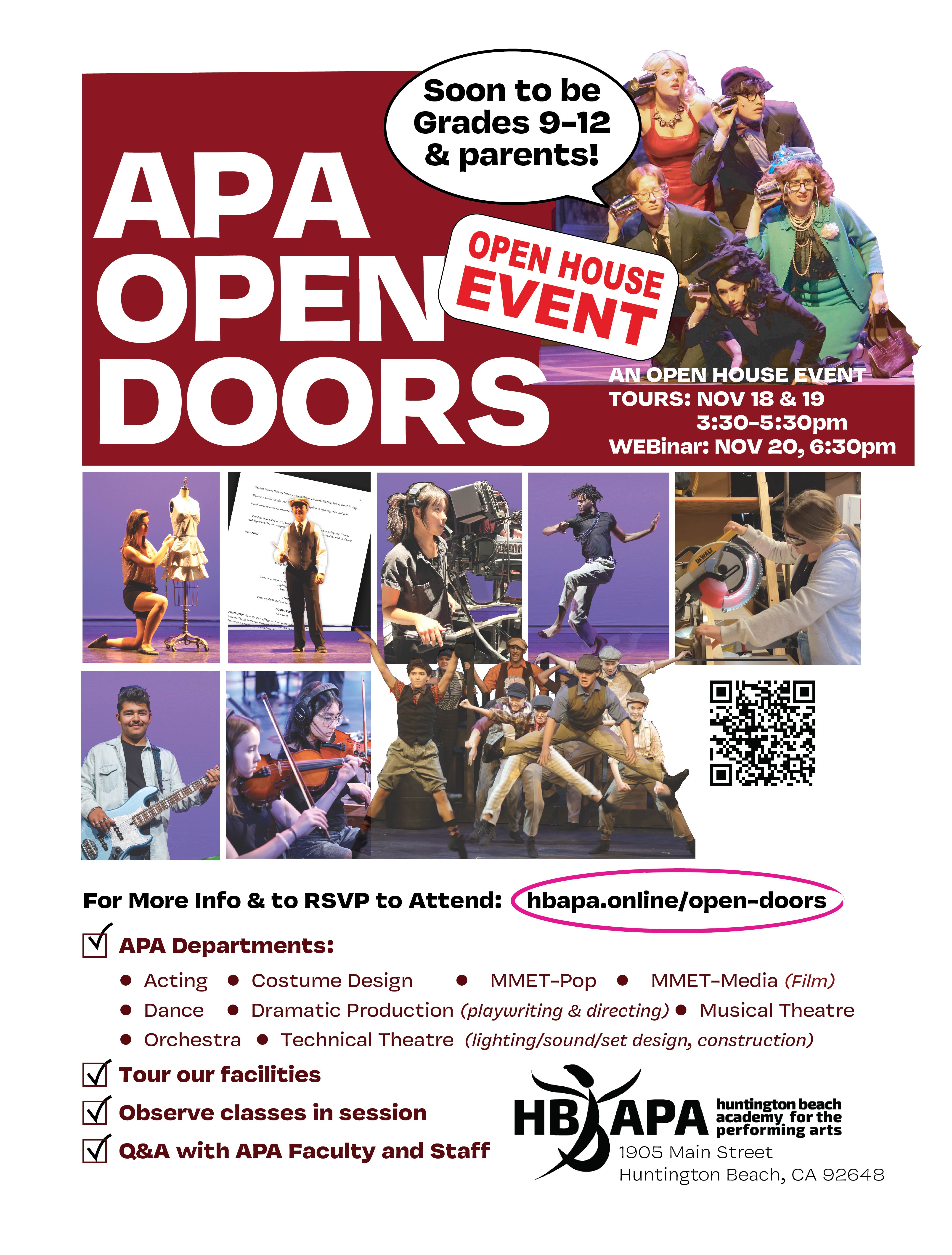 APA OPEN DOORS